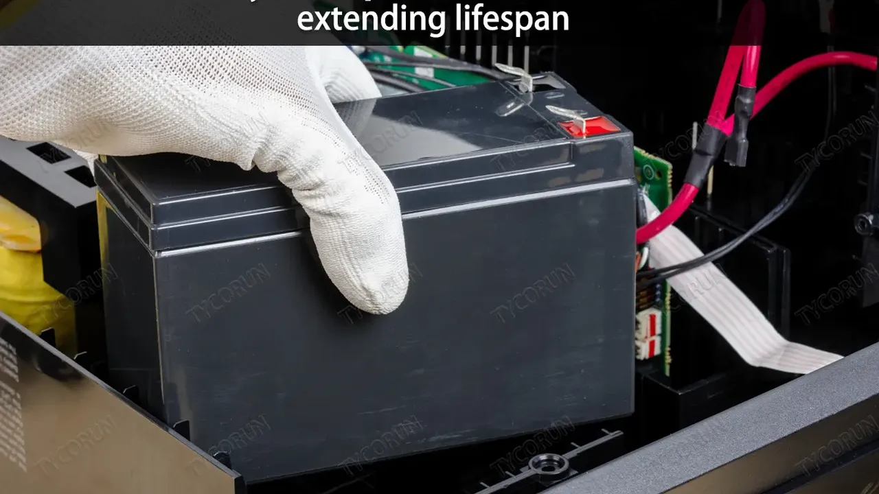 blue bowl of black bean beef tortilla soup on a board with cilantro and shredded cheese in background