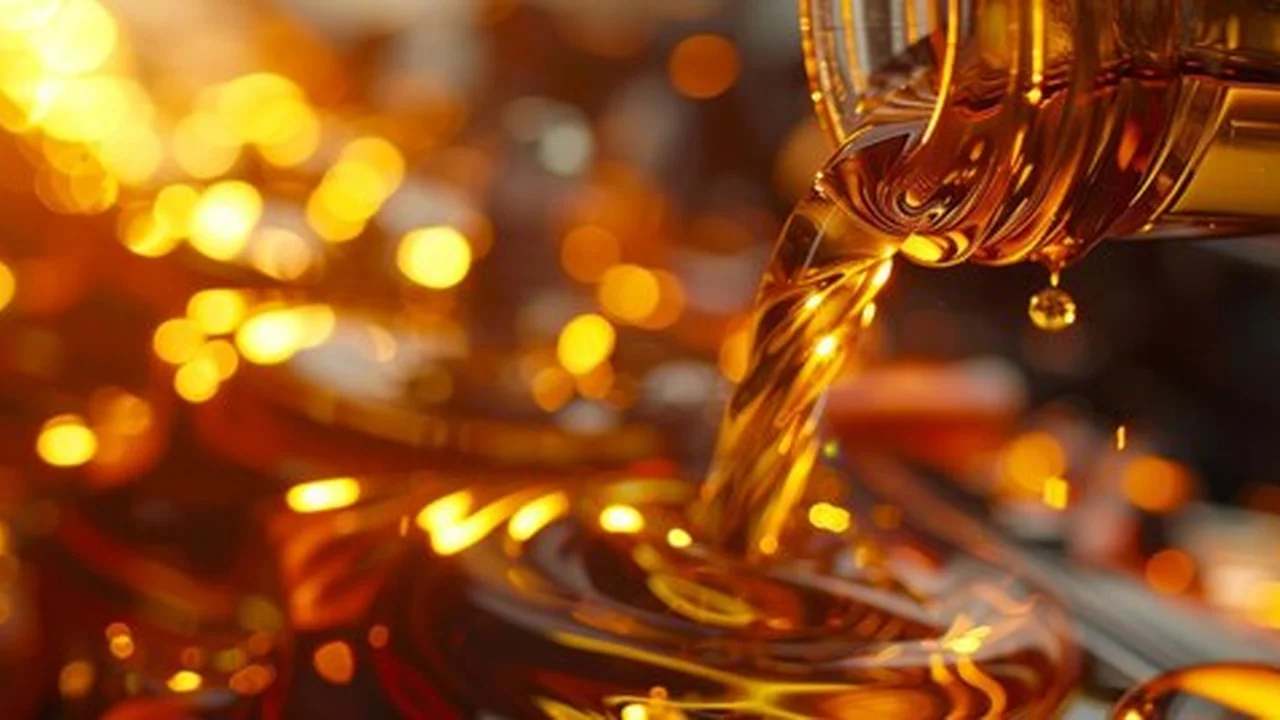 blue bowl of black bean beef tortilla soup on a board with cilantro and shredded cheese in background